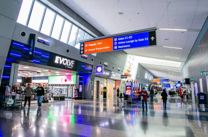 reid terminal 3 uber/lyft pick-up area