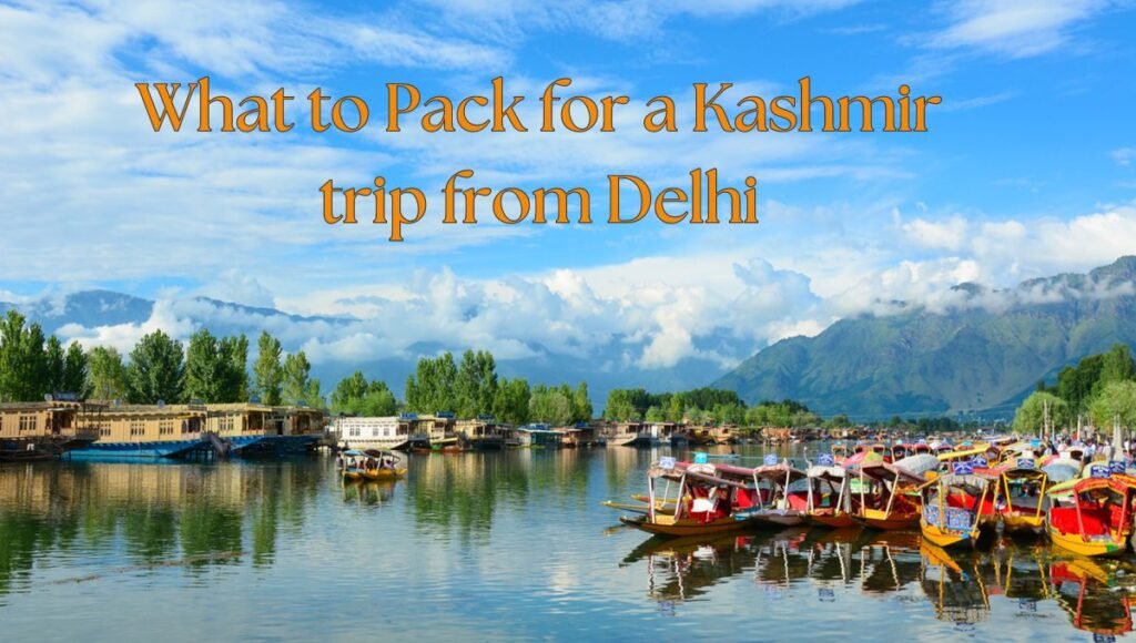 Kashmir trip from Delhi