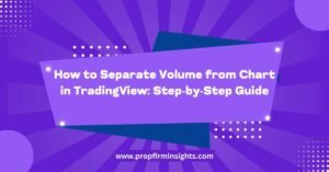 How to Separate Volume from Chart in TradingView