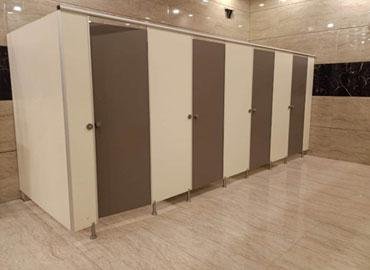 toilet cubicles