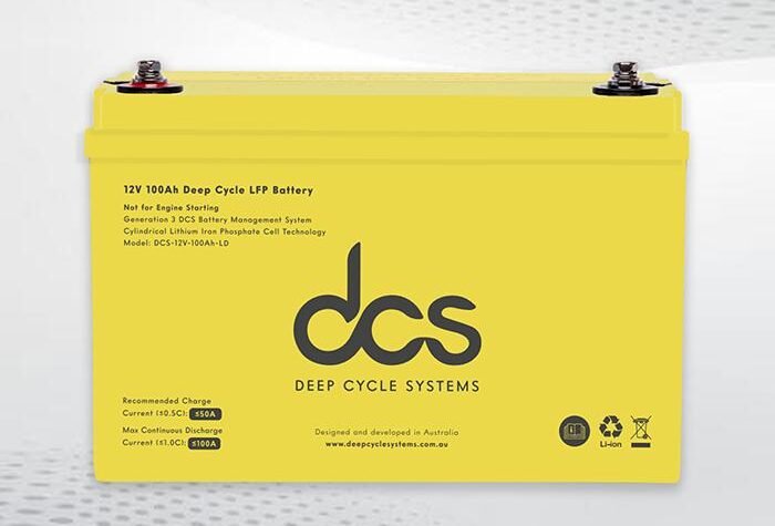 Gesloten 12v Deep Cycle-accu