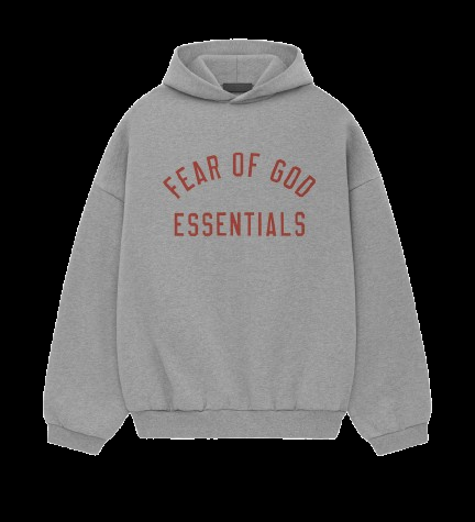 Grey Essentials Hoodie