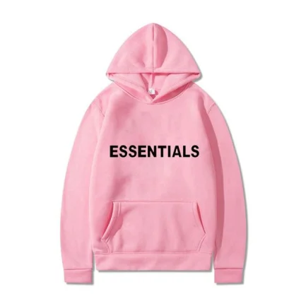 Make a Statement with the Pink Essentials Hoodie This Season