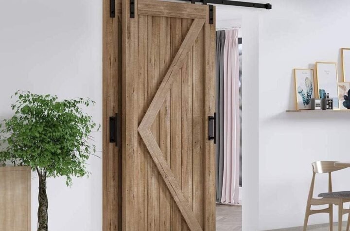 Double barn door