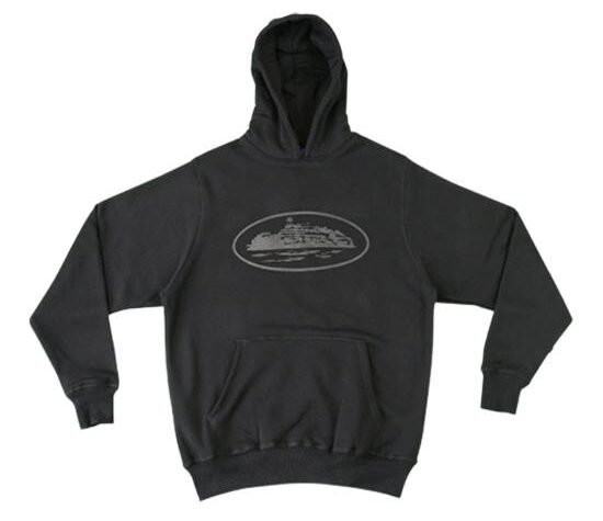 Corteiz Alcatraz Hoodie Black