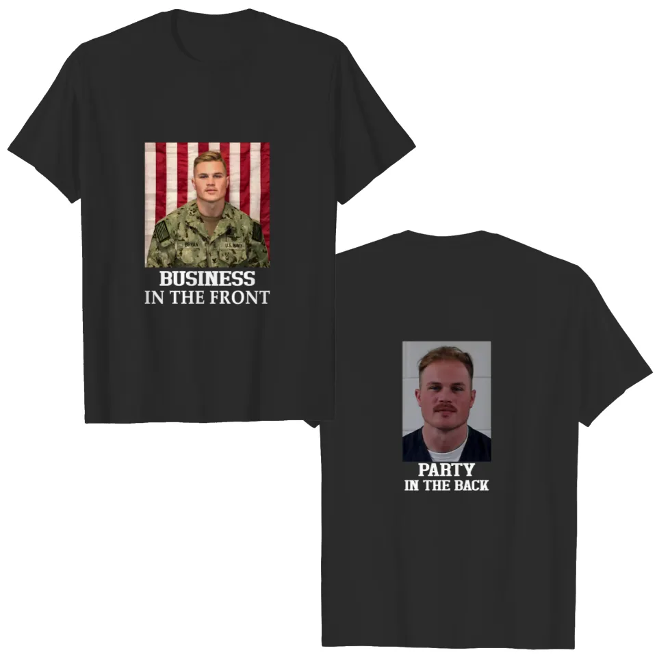 Zach Bryan Mugshot Front and Back Shirt