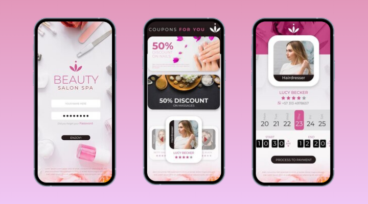 salon app development
