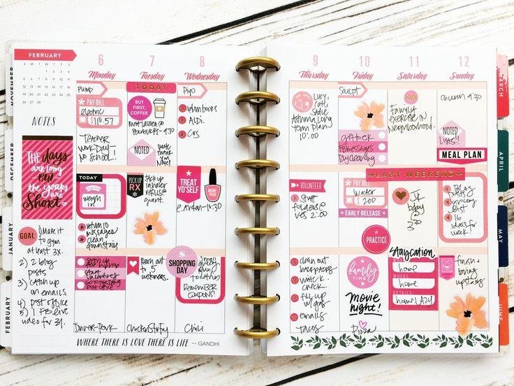 happy planner stickers